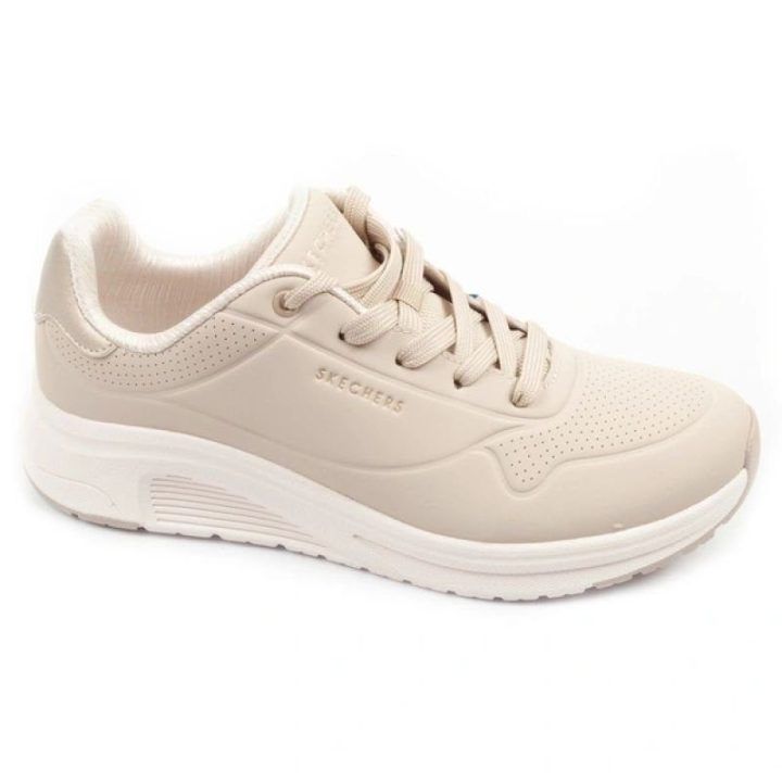 Moteriški sportbačiai su platforma Skechers Uno Lite 2, smėlio