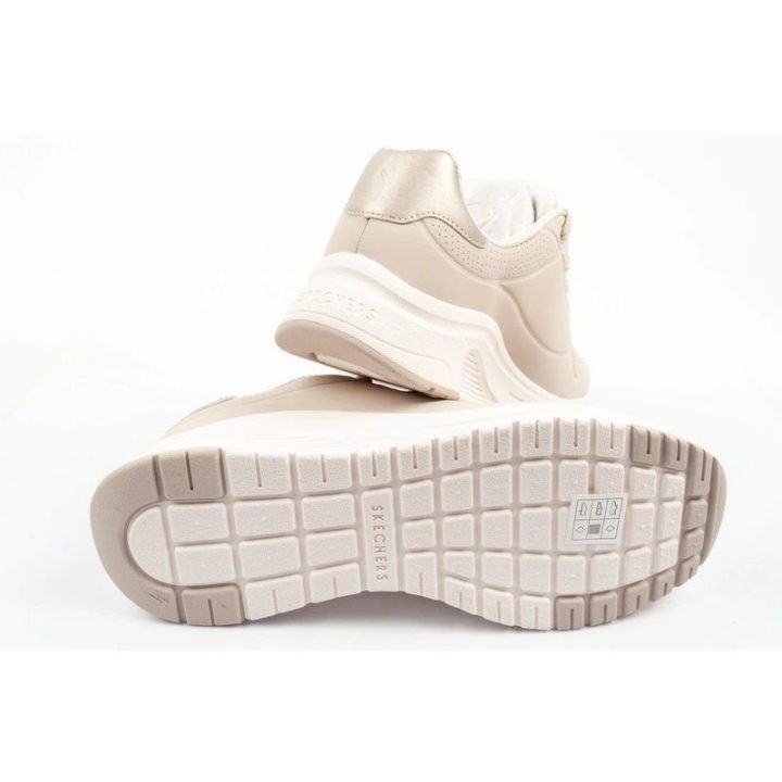 Moteriški sportbačiai su platforma Skechers Uno Lite 2, smėlio