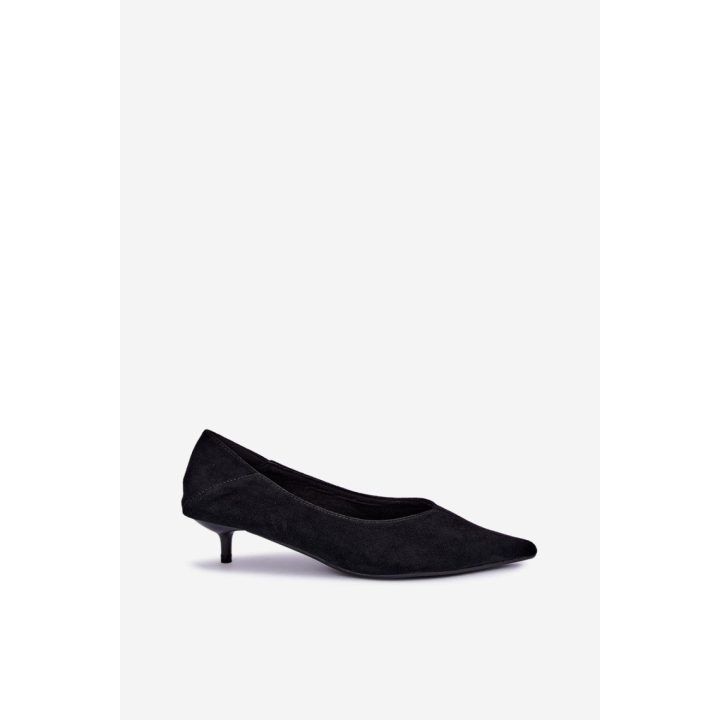 Moteriški aukštakulniai bateliai Step in style, juodi
