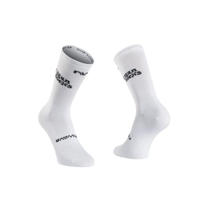 Dviratininko kojinės NORTHWAVE Clean Sock, baltos