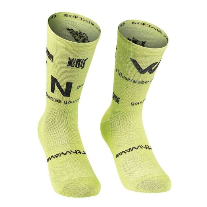 Dviračių kojinės NORTHWAVE Type Sock, geltonos