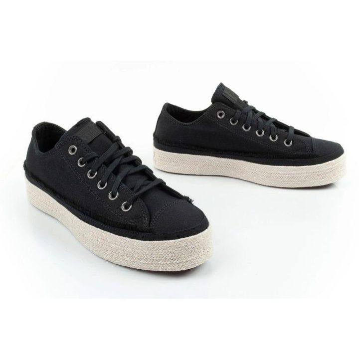 Moteriškos espadrilės Converse Chuck Taylor, juodos