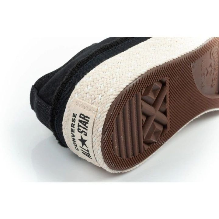Moteriškos espadrilės Converse Chuck Taylor, juodos