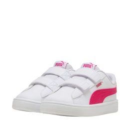 Vaikiški sportbačiai Puma Rickie Classic V, balti ir rožiniai
