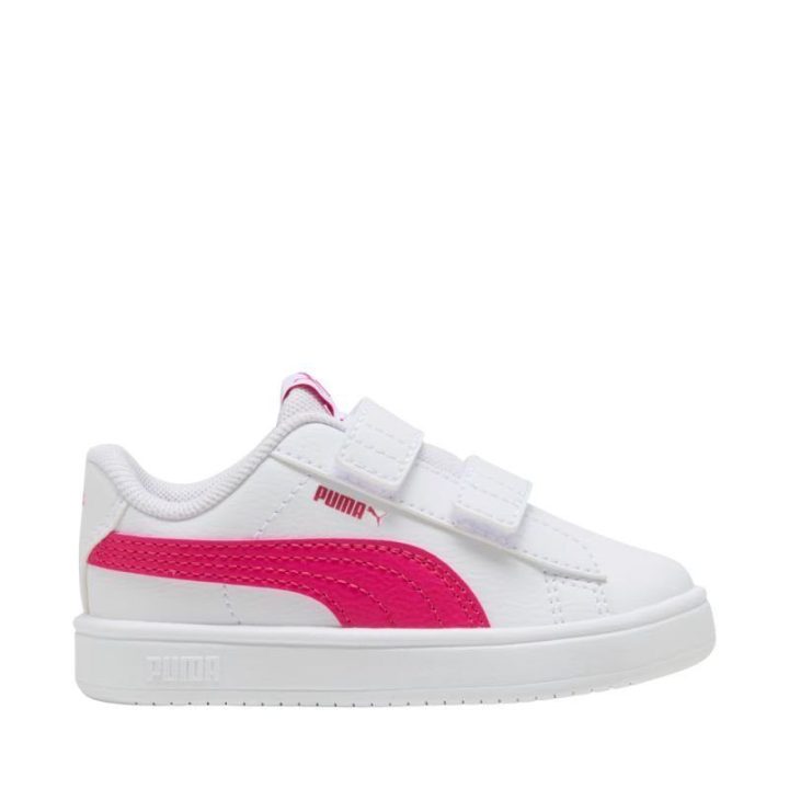 Vaikiški sportbačiai Puma Rickie Classic V, balti ir rožiniai