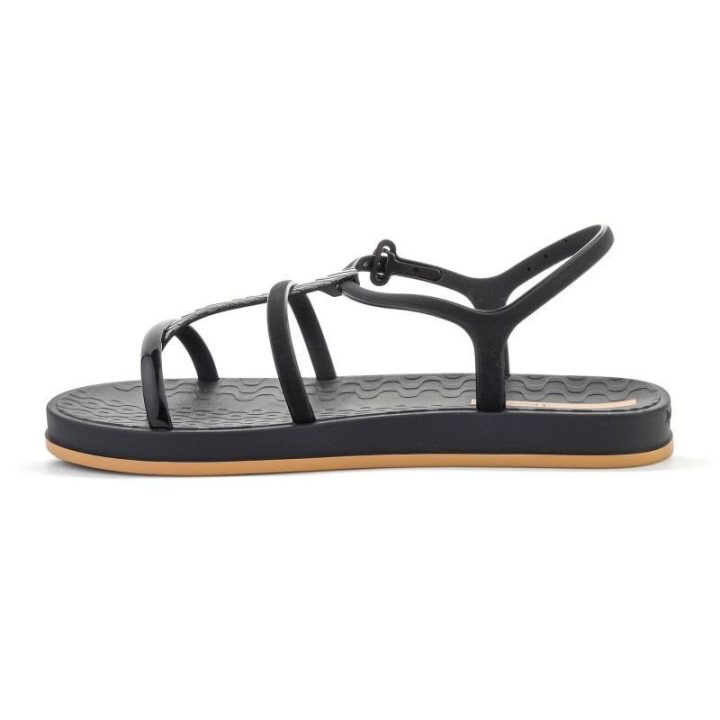 Moteriškos basutės Ipanema Drip Intense, juodos ir smėlio