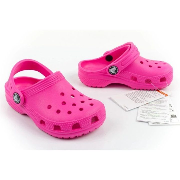 Klumpės mergaitėms Crocs Classic, rožinės
