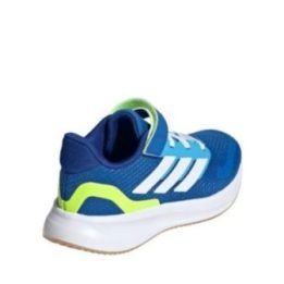 Vaikiški bėgimo sportbačiai su lipuku adidas Runfalcon 5, mėlyni