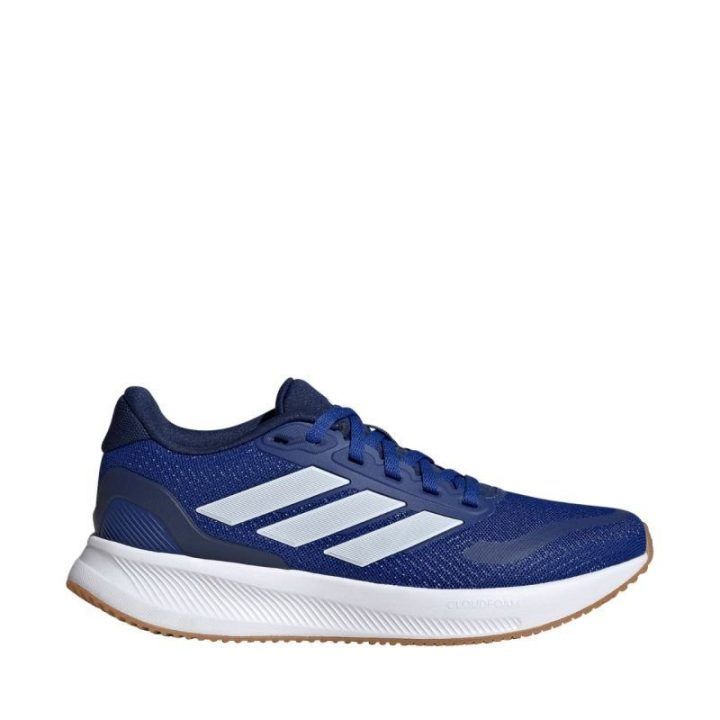 Vaikiški bėgimo bateliai su raišteliais adidas Runfalcon 5, mėlyni