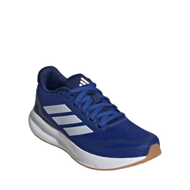 Vaikiški bėgimo bateliai su raišteliais adidas Runfalcon 5, mėlyni