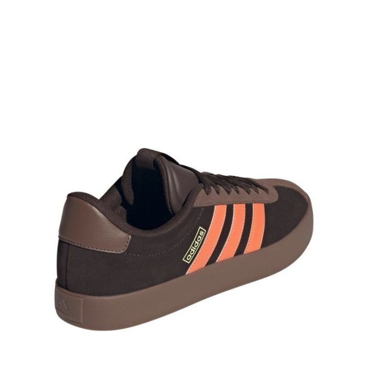 Vyriški žemo profilio batai adidas VL Court 3.0, tamsiai rudi