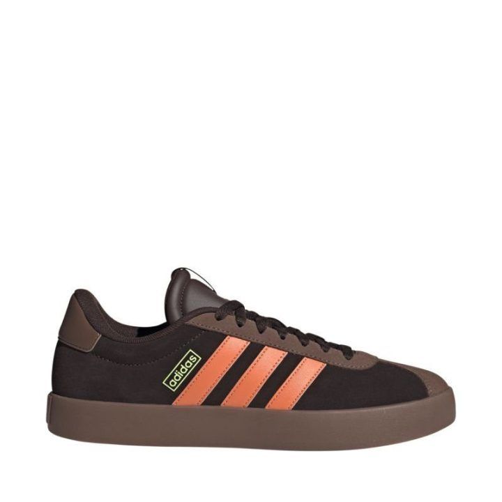 Vyriški žemo profilio batai adidas VL Court 3.0, tamsiai rudi