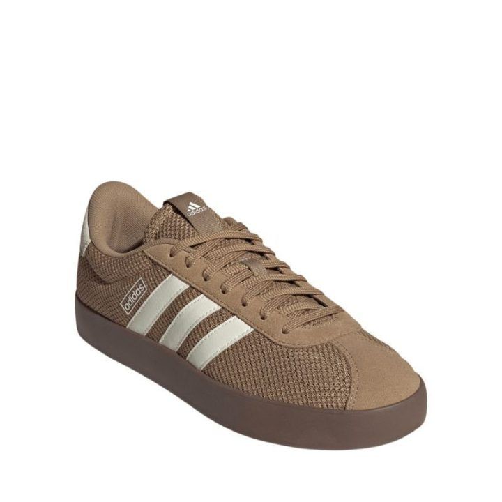 Vyriški sportbačiai su raišteliais adidas VL Court 3.0, rudi