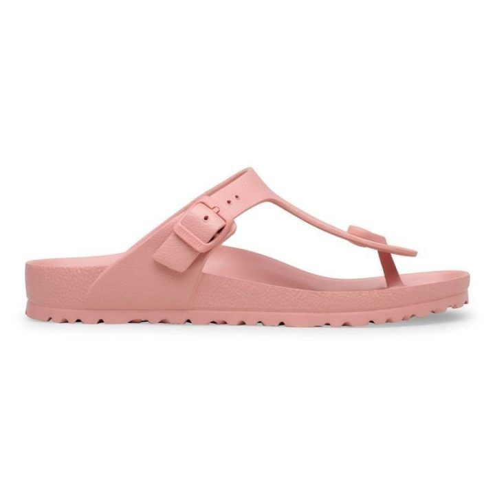 Moteriškos šlepetės per pirštą Birkenstock Gizeh EVA, rožinės