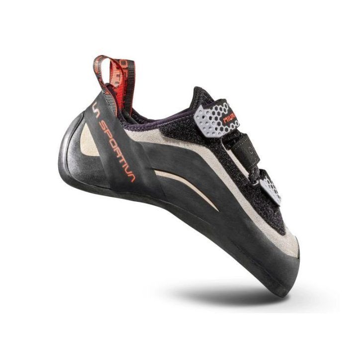 Moteriški laipiojimo bateliai La Sportiva Miura VS, balti ir raudoni