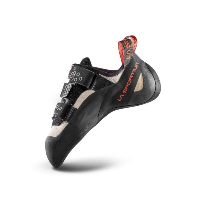 Moteriški laipiojimo bateliai La Sportiva Miura VS, balti ir raudoni
