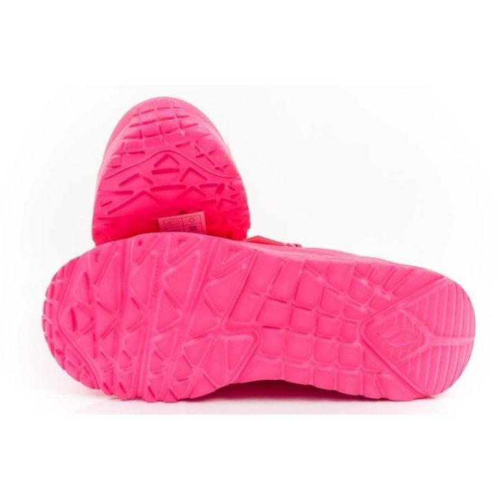 Vaikiški sportbačiai su užtrauktuku Skechers Uno Lite, rožiniai