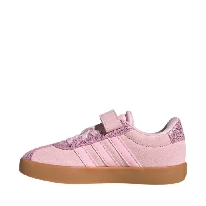 Vaikiški batai su lipuku adidas VL Court 3.0, rožiniai