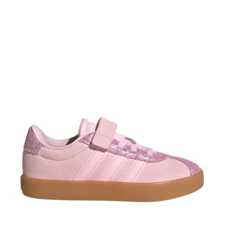 Vaikiški batai su lipuku adidas VL Court 3.0, rožiniai