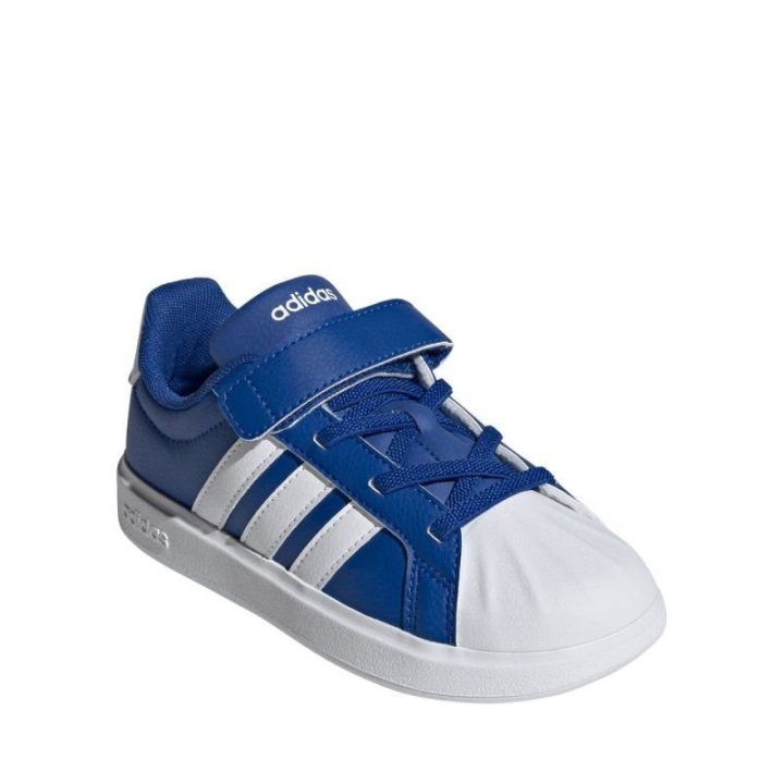Vaikiški batai su lipuku adidas Streettalk, mėlyni