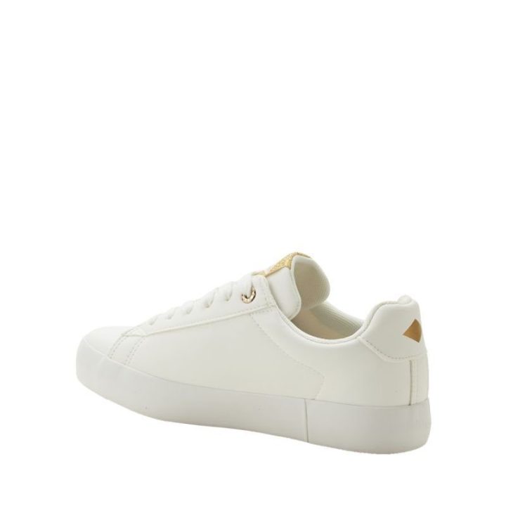 Moteriški sportbačiai Lee Cooper, balti ir aukso