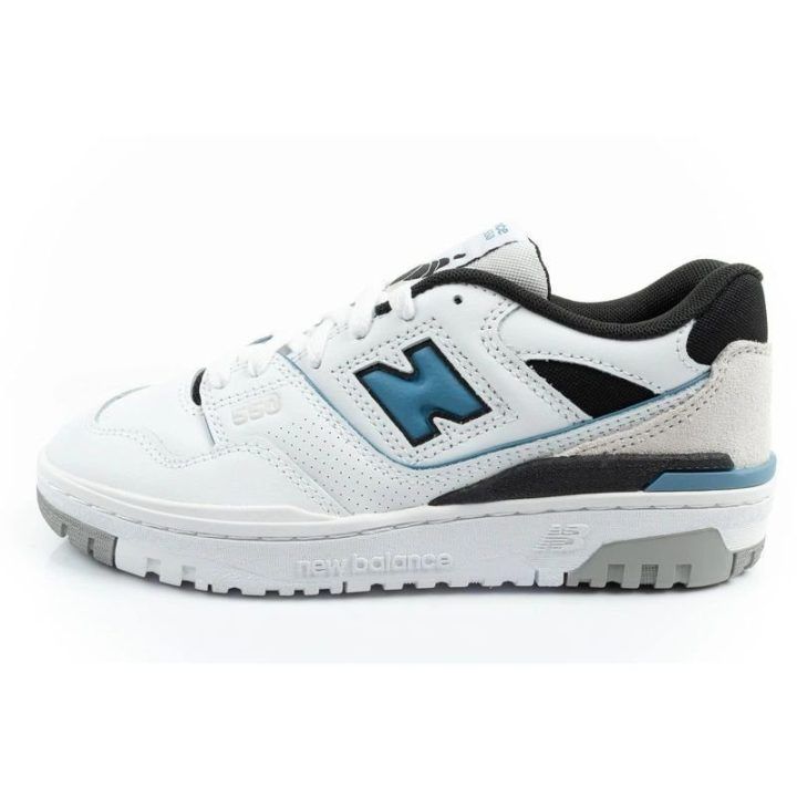 Vaikiški odiniai sportbačiai New Balance 550, balti
