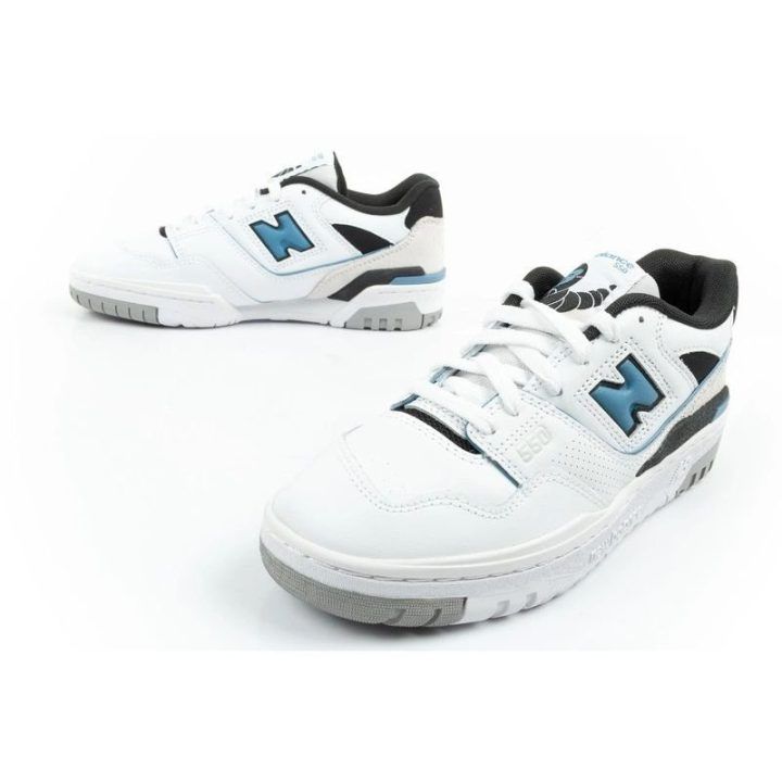 Vaikiški odiniai sportbačiai New Balance 550, balti