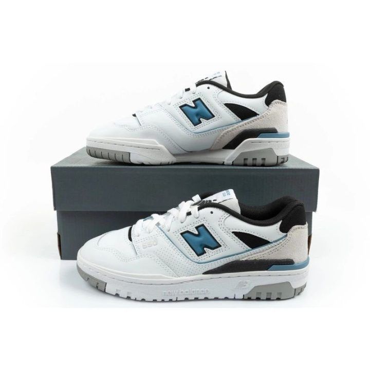 Vaikiški odiniai sportbačiai New Balance 550, balti