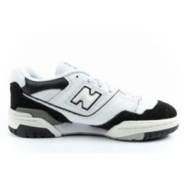 Vaikiški odiniai sportbačiai New Balance 550, juodi ir balti