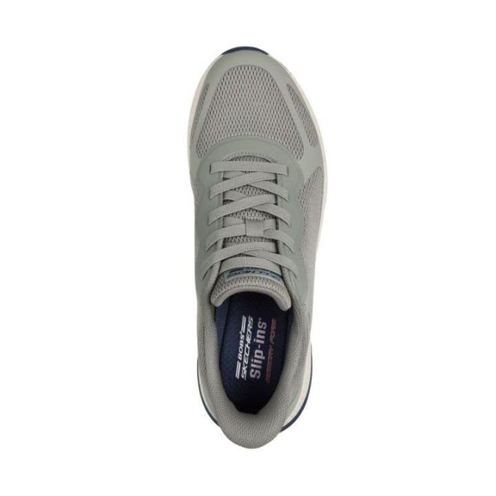 Vyriški įspiriami sportbačiai Skechers Bobs Squad 4, alyvuogių