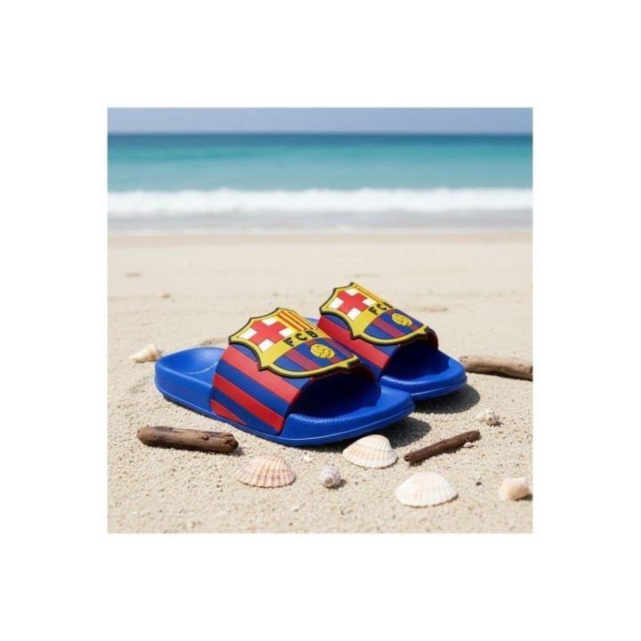 Vaikiškos šlepetės su klubo herbu FC Barcelona