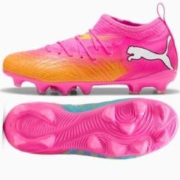 Vaikiški futbolo bateliai su megzta apykakle Puma Future 9 Match FG/AG, 108721-05