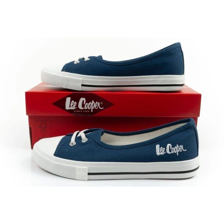 Moteriški įspiriami kedai Lee Cooper, mėlyni