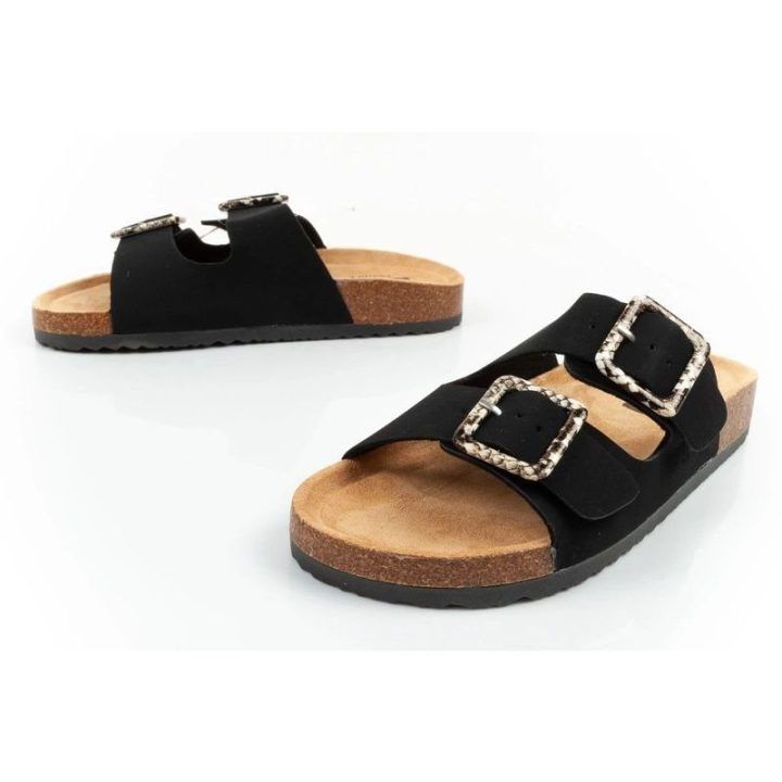 Moteriškos įspiriamos šlepetės Lee Cooper LCW-26-35-4450L, juodos