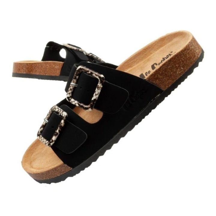 Moteriškos įspiriamos šlepetės Lee Cooper LCW-26-35-4450L, juodos