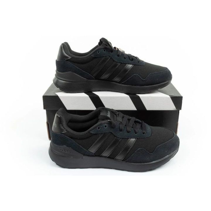 Moteriški lengvi sportbačiai adidas Run 60s 4.0, juodi
