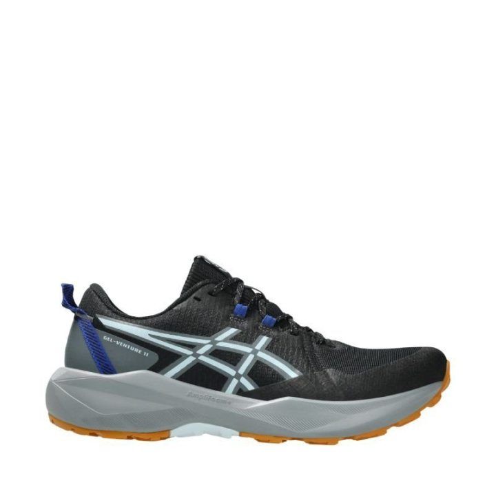 Vyriški bėgimo bateliai Asics Gel-Venture 11, juodi ir pilki