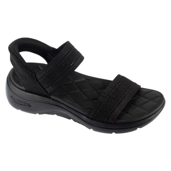 Moteriškos įspiriamos basutės Skechers GO Walk Arch Fit 2.0, juodos