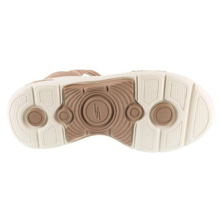 Moteriškos įspiriamos basutės Skechers GO Walk Arch Fit 2.0, smėlio