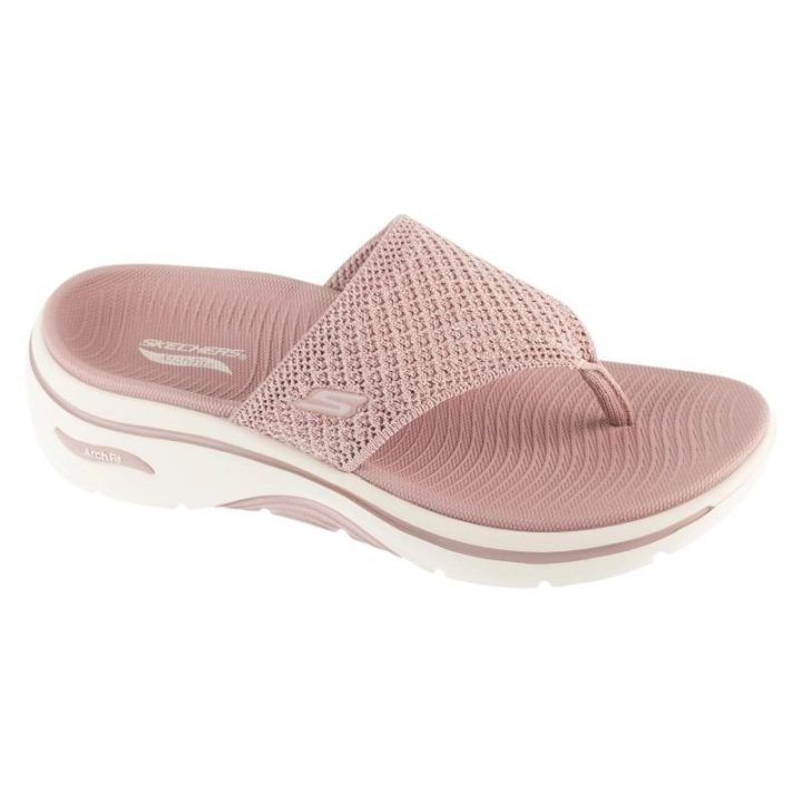 Moteriškos basutės Skechers Go Walk Arch Fit 2.0, rožinės