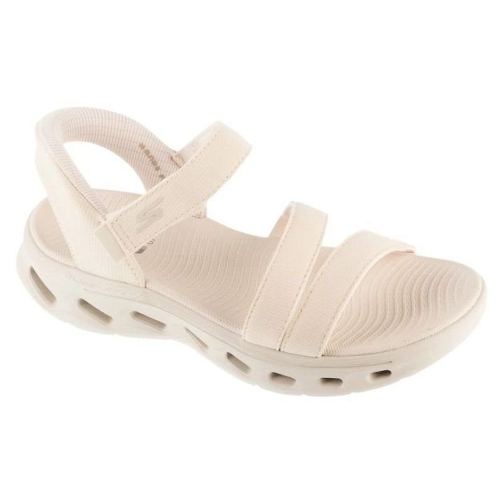 Moteriškos basutės Skechers Slip-Ins GO Walk Glide-Step 2.0, smėlio