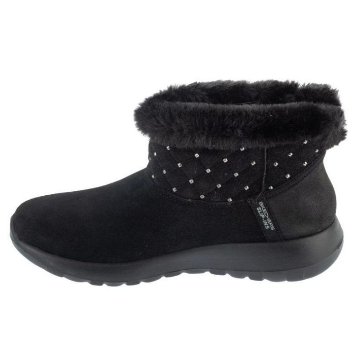 Moteriškos įspiriamos šlepetės Skechers On-The-Go Joy, juodos