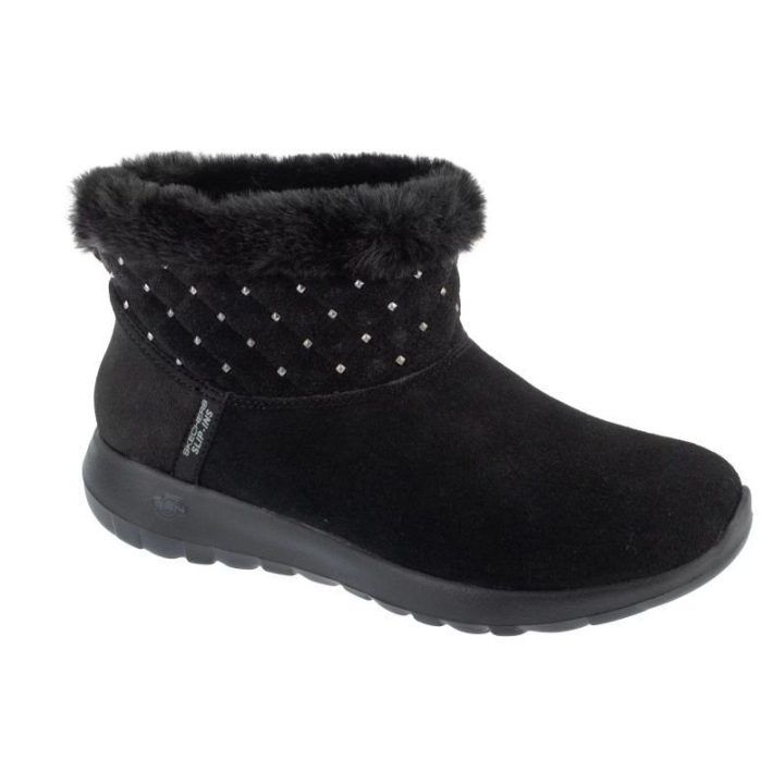 Moteriškos įspiriamos šlepetės Skechers On-The-Go Joy, juodos