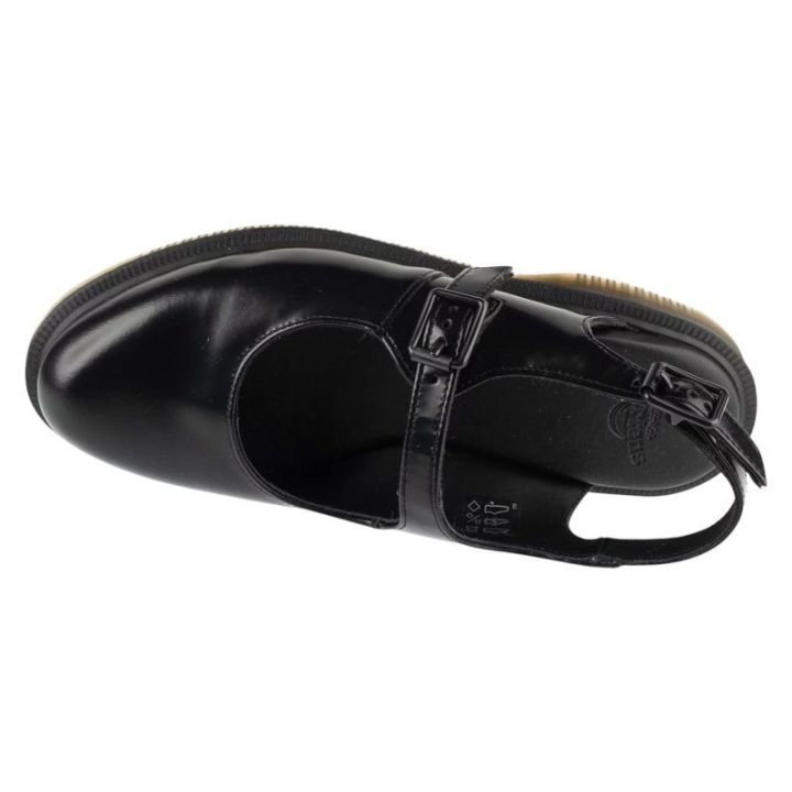 Moteriški Mary Jane stiliaus bateliai Dr. Martens Madaline, juodi