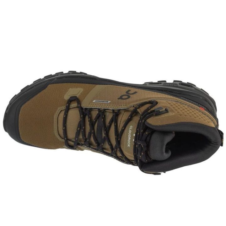 Vyriški neperšlampami žygio batai On Cloudrock Mid Waterproof