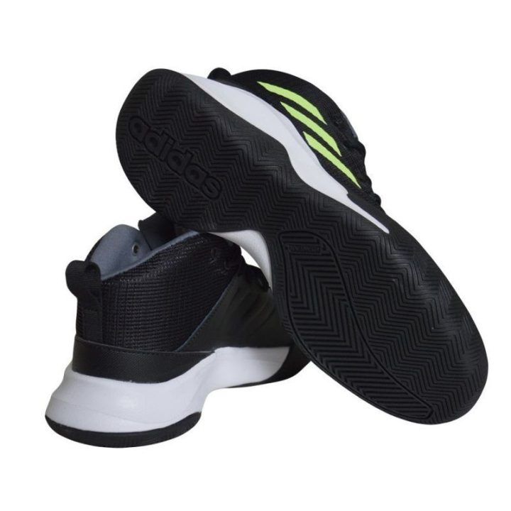 Vaikiški krepšinio sportbačiai adidas Ownthegame Wide, juodi