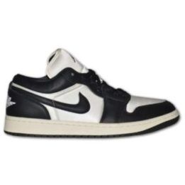 Odiniai sportbačiai Air Jordan 1 Low SE, juodi ir balti