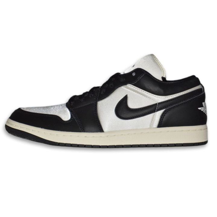 Odiniai sportbačiai Air Jordan 1 Low SE, juodi ir balti