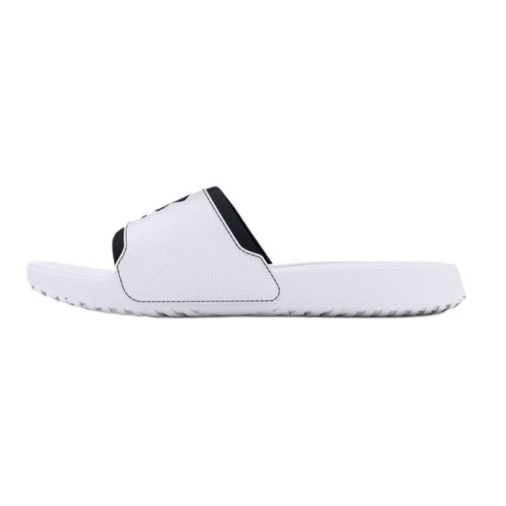 Vyriškos šlepetės baseinui Under Armour Ignite Select, baltos