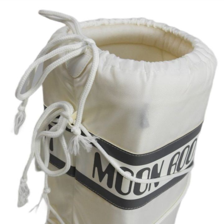 Moteriški sniego batai Moon Boot MB Icon Nylon, balti